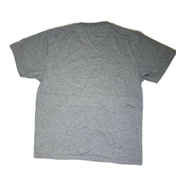 "Beach Please" Grey T-Shirt Medium Casual Fun Graphic Unisex beach summer fun - Picture 2 of 3